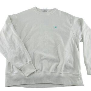 Champion Reverse Weave X-Large Sweatshirt White